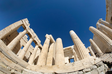 the Beule Gate, Acropolis, Athens