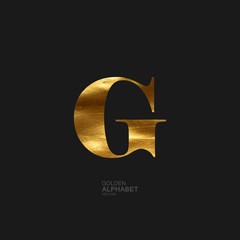 Golden letter G