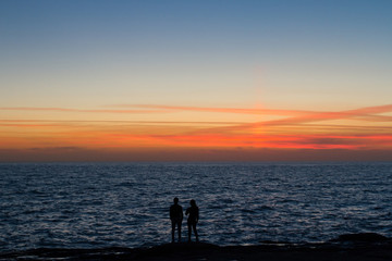 Fototapeta premium Sea sunset