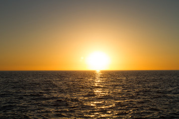 Fototapeta premium Sea sunset