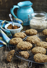 Oatmeal-Cocolate cookies