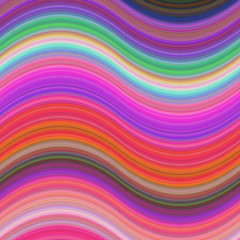Multicolored abstract wave background design