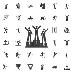 Winners Icon - Vector