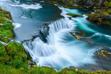 Fototapeta premium Waterfall of Strbacki Buk on Una river in Bosnia and Herzegovina