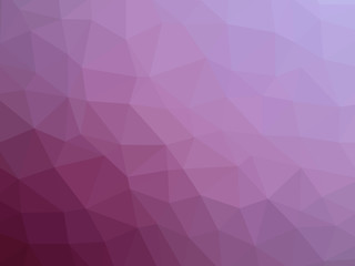 Obraz premium Purple pink gradient polygon shaped background