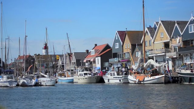 Urk harbor timelapse