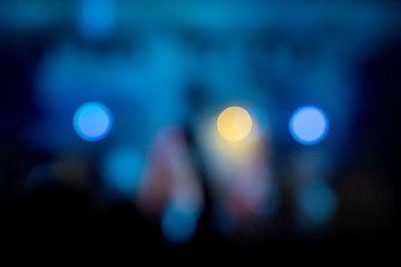 Abstract background with bokeh