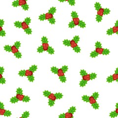 christmas pattern floral