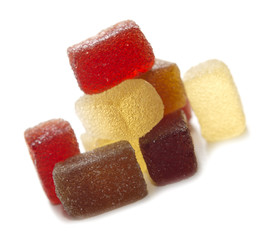 Caramelle gelatinose alla frutta