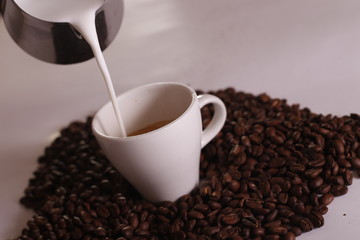 elaboración de cafe latte cappuccino cappuccino cafe latte