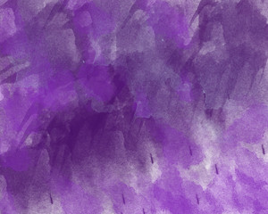 Abstract watercolor background. Paper texture. Abstract background painting with beautiful purple colors.