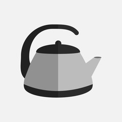 Kettle icon vector
