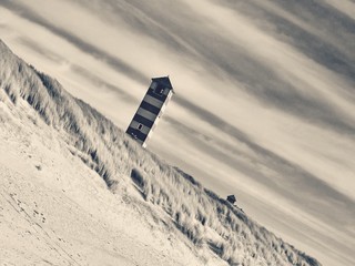 Leuchtturm Sepia