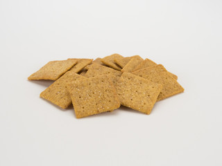 Wheat Crackers in a Pile