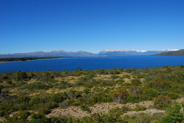 Fototapeta na wymiar Bariloche, Argentina Nahuel Huapi National Park foothills of Patagonian Andes