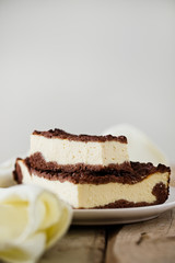 Chocolate Crumble Cheesecake