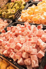 Turkish delights on sale
