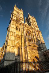Fototapeta na wymiar Westminster Abbey Cathedral