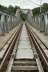 Fototapeta na wymiar Old Railroad Bridge