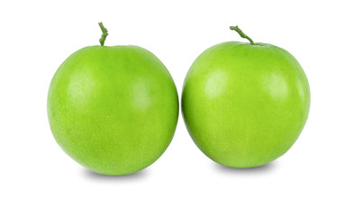 Jujube, Indian jujube, Chinese jujube isolated on white background