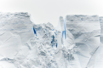 Melting iceberg in Antarctica