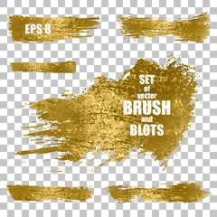 Gold brush - 126053479