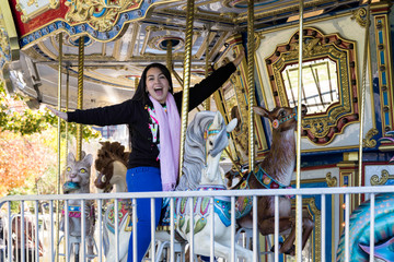 Enjoying the Carousel