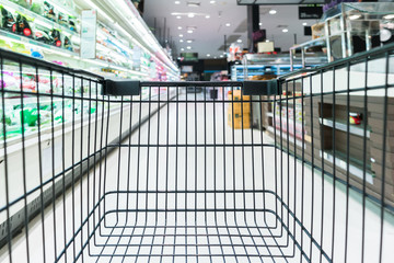 Supermarket interior
