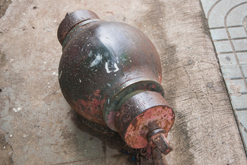 Fire Hydrant Rusty Water