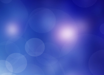 Abstract blue effect background