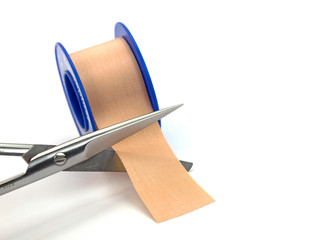 Rollenpflaster, Verbandsschere, Erste Hilfe