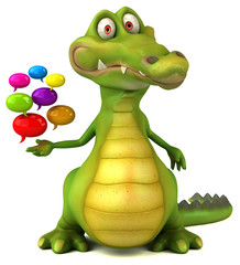 Fun crocodile