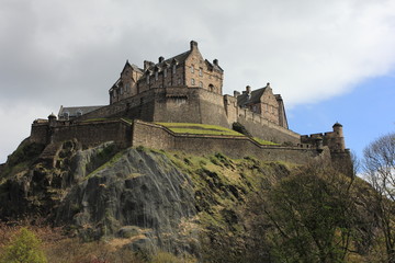 edinburgh castle rock - famous place in scotland