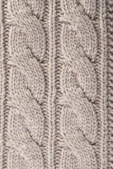 Woolen knitting background