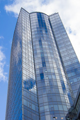 Fototapeta na wymiar Common modern business skyscrapers, high-rise buildings, archite