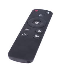 multimediaremote control isolated on white