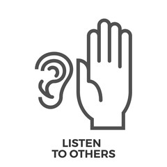 Listen to others
