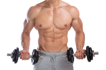 Bodybuilder Bodybuilding Muskeln Body Building Training Bizeps H