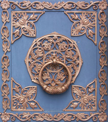 Decorative ornament, made of old metal