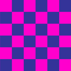 Cosmos Purple Blue Pink Chess Board Background Vector Illustration