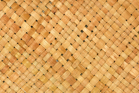 traditional thai style pattern nature background of brown handic