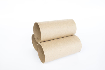 Brown paper rolls