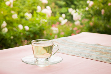 Tea time in the garden