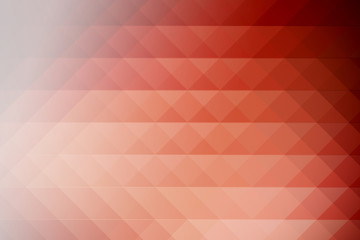 Low poly Abstract background in red tone.
