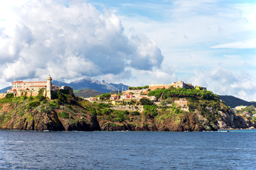 Fototapeta na wymiar Insel Portoferraio Elba