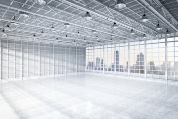 interior empty factory