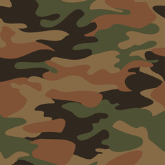 Camouflage pattern background seamless vector