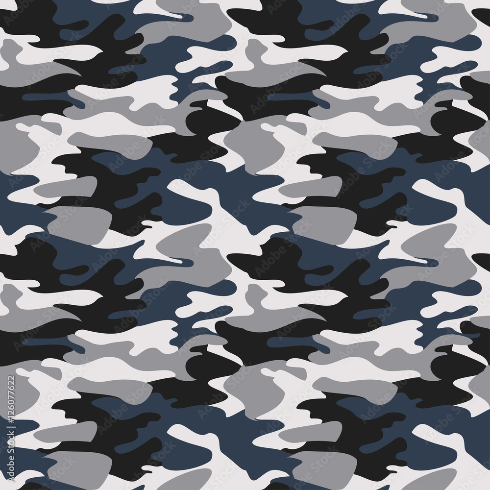 Poster camouflage pattern background seamless vector - Posters