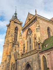 St.Martin church in Colmar, France