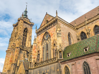 St.Martin church in Colmar, France